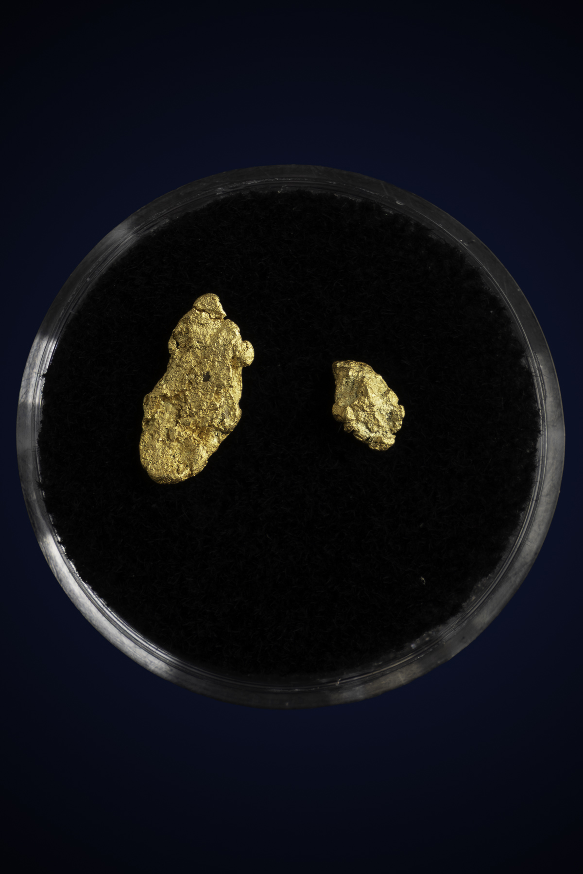 (image for) Radiant, Textured Natural Gold Nuggets - Arizona - 0.80 grams